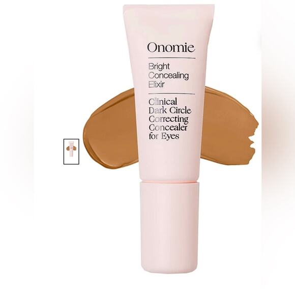 2 Pack ONOMIE Bright Concealing Elixer Emilie $30 MSRP NEW Medium Tan Beige… - Picture 1 of 1